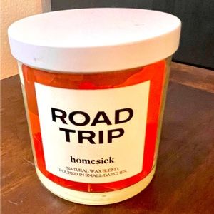 HOMESICK CANDLES New Size 7.5 Ounce Road Trip Artisan Adventure Vacation NWT